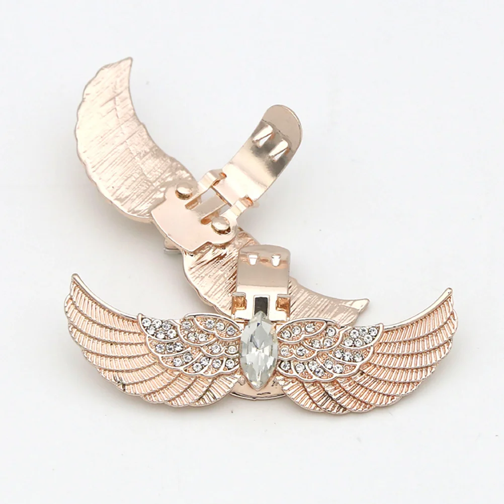 

2 Pcs Shoe Buckle Accessories Decorative Clips Crystal Embellishments Alloy Wedding Brides Birthday Party Shoe Clips