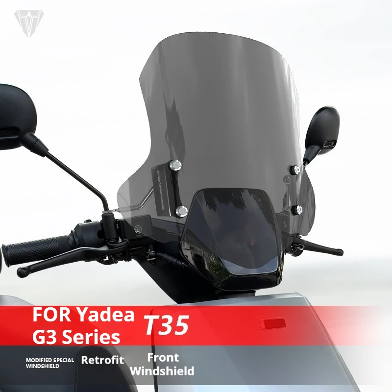 For Yadea T35 T30s G36 Modified Chest Protection Front Windscreen Parabrisas eléctrica