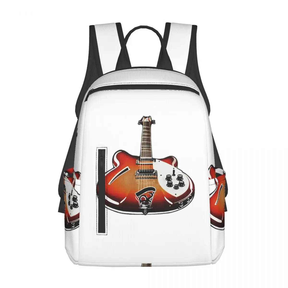 Mochila vintage Rickenbacker 360, mochila escolar de grande capacidade para crianças, bolsa escolar, bolsas de ombro para homens e mulheres