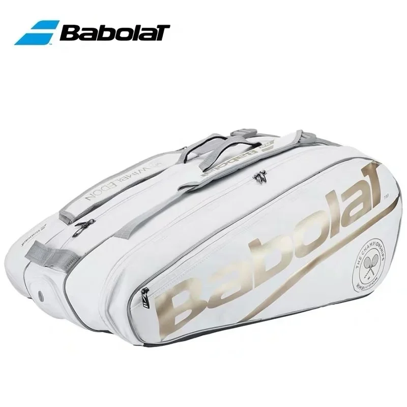 Babolat saco de tênis grande capacidade 12 raquetes de tênis mochila masculino feminino raquete tenis padel saco de treinamento esportivo pacote