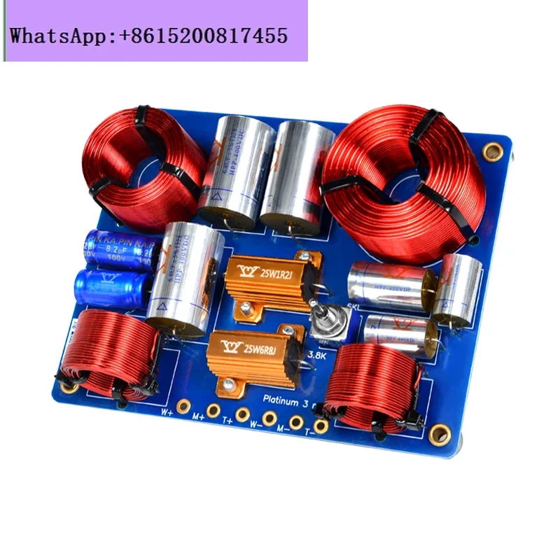 

High and medium bass bookshelf speakers Home listening to music HiFi divider Three-way frequency