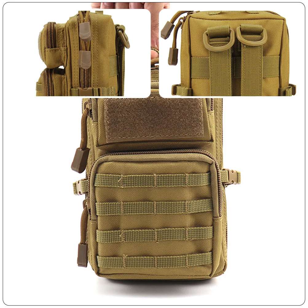 

First Aid Pouch Multi-Compartment Camping Medical Bag Portable Outdoor Travel Nursing Storage Bag Emergency Medicine Organizer