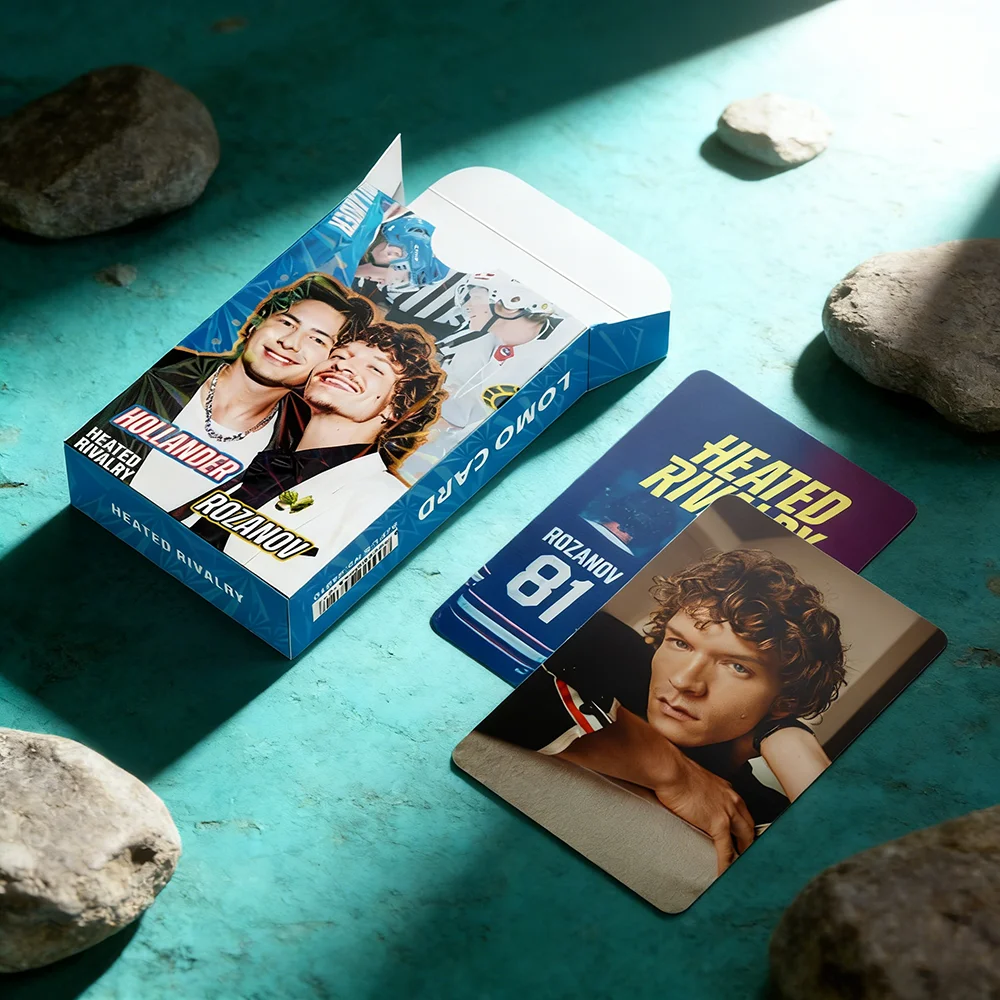 

60+32PCS KPOP Gay Romance TV Series 'Heated Rivalry' Shane Hollander Ilya Razanov Photo Cards Stickers LOMO Cards Gift Set