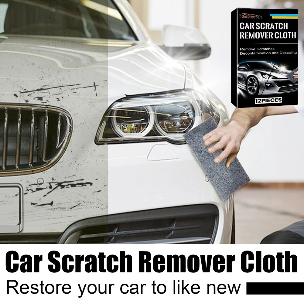 Car Scratch Repair Cloth Nano-Sparkle Cloth Car Scratch Remover Thick Lint Streak-Free Multipurpose Cloths For Scratch Repair