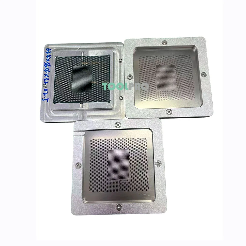 Solder Paste/Ball Stencil RTX5090 GB202-300-A1 BGA Reballing Stencil Template Planting Tin Platform 82X82mm Customized Accept