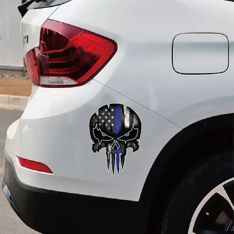 10 best sales punisher decal - №4