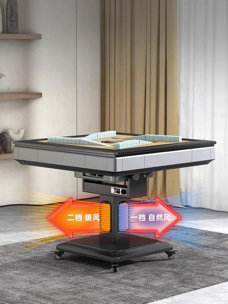 Modern Brain Power Dining Table Automatic Shuffling Fold Mahjong Table Dining Room Amusement Tavolo Pranzo Home Furniture LVMC