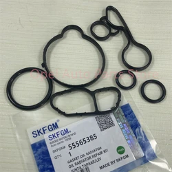 Oil Cooler Repair Kits Gaskets Seals For Chevrolet Cruze Orlando Buick Encore Astra Zafira 55565385