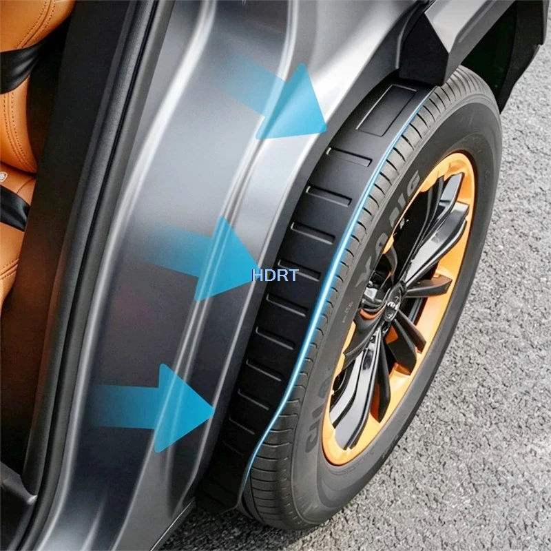 Für GWM Haval Raptor/V7/H7 B26 2025 + Auto-Styling Vorder- und Hinterrad-Kotflügel-Innenschutz Schmutzfänger Spritzschutz Zubehör – Detail 2