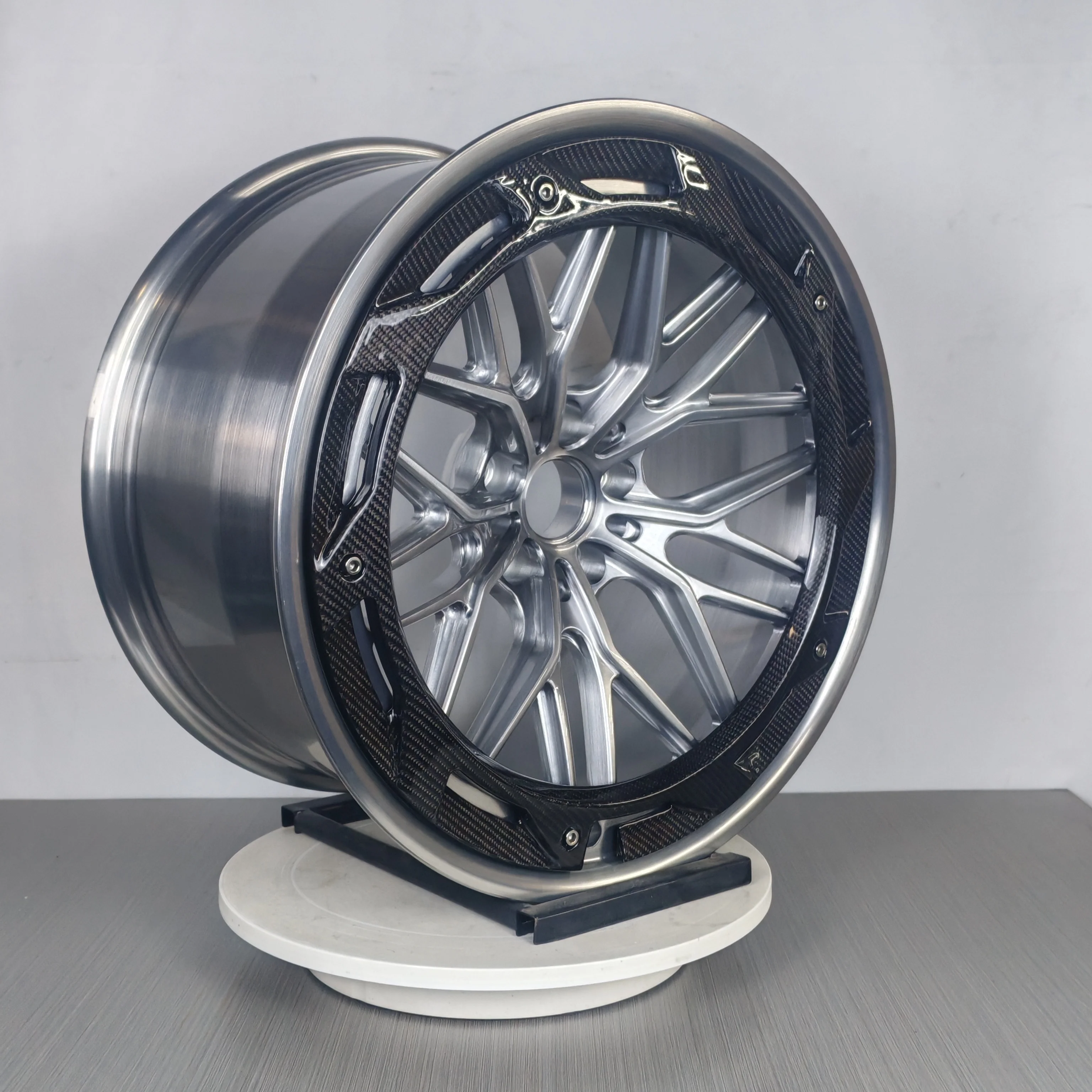

Professional Custom Aluminum 6061T6 Lightweight Forged Process Carbon Fibre Wheels Rims 18 19 Inch