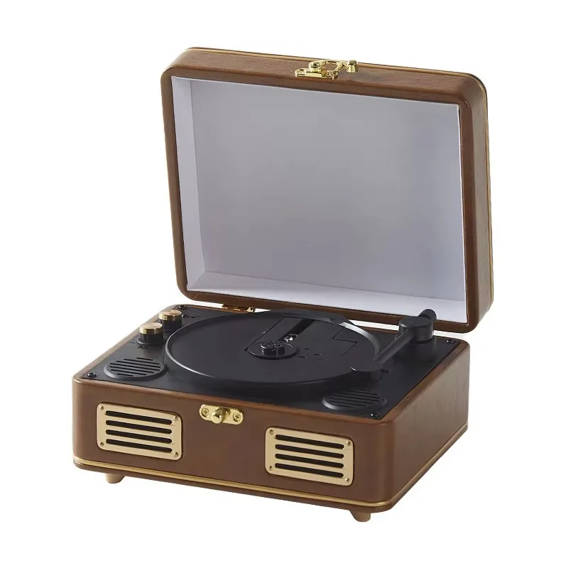 

Factory Top Selling Original Turntable Vintage Gramophone Vinyl Gramophone Player With Stereo Speaker