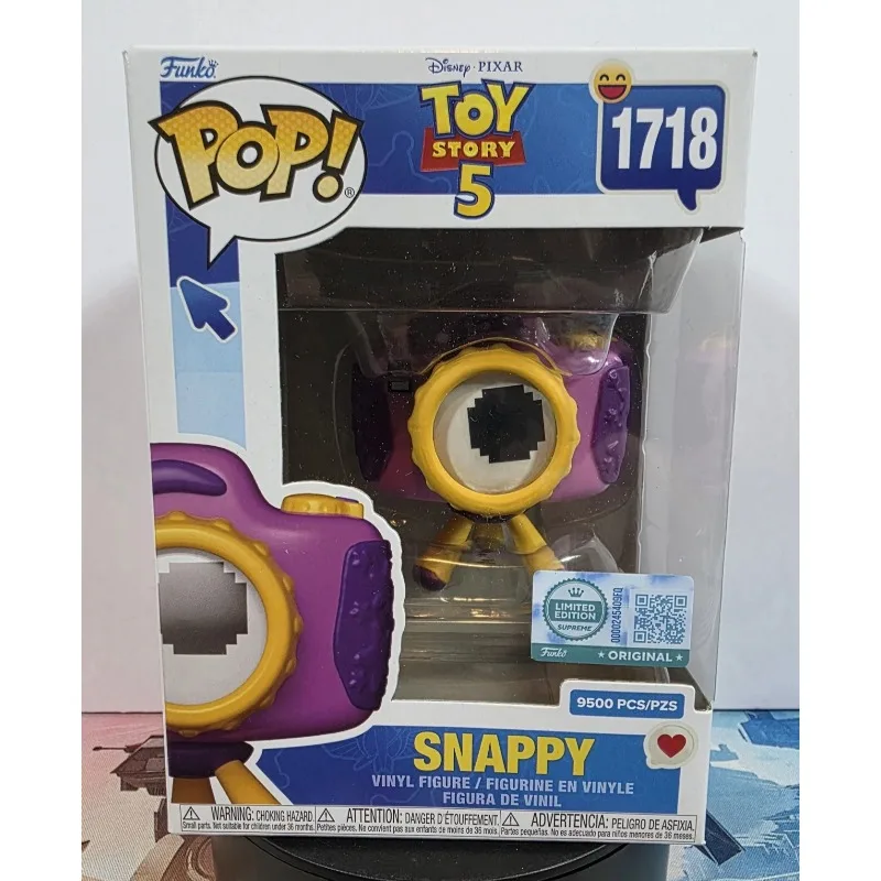 

Genuine Funko Pop 1718 Disney Pixar Toy Story 5 Snappy Limited Edition Vinyl Bobblehead Figure Collectible Toy Gift in Stock