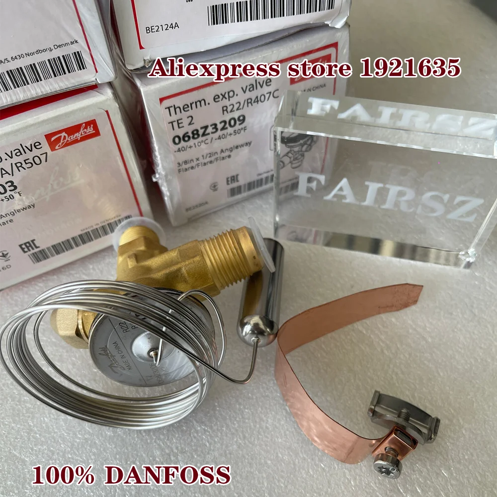 Original DANFOSS T2/TES2 068Z3346 068Z3206 068Z3403 068Z3209 Thermal Expansion Valve