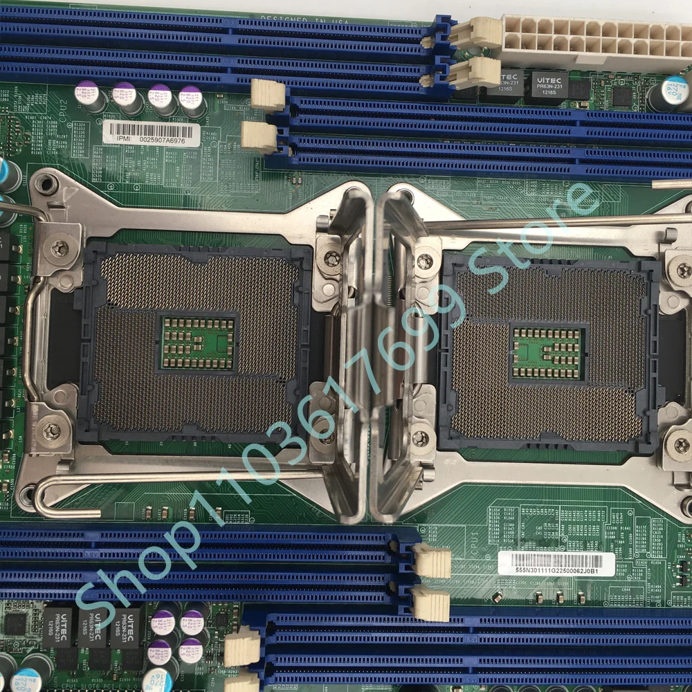 اللوحة الأم للخادم X9DRL-IF LGA2011 تدعم E5-2670/2660 DDR3 سيتم اختبارها قبل الشحن #2