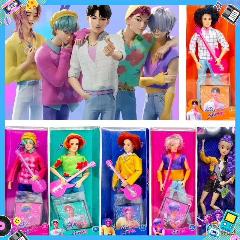 

HOT Doll Toys Kpop Demon Hunters Action Figure Toy Rumi Mira Zoey Beautiful Female male group DollsGirls' Cartoon Collect Gift