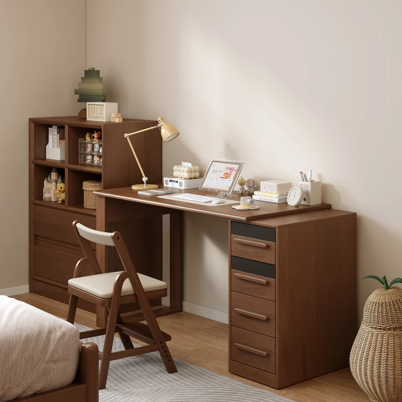 Gaming Computer Office Desks Luxury Living Room Balcony Homestay Office Desks Villa Wooden Furniture Schreibtisch Ls40bgz