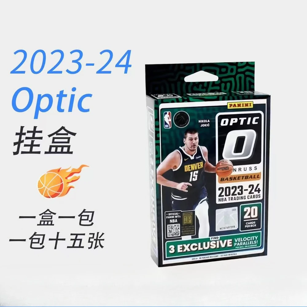 Panini 2023-24 Donruss Optic Court Sports Trading Cards Hanger Box Factory Sealed Exclusive Parallel Hobby Fan Collectible Gift