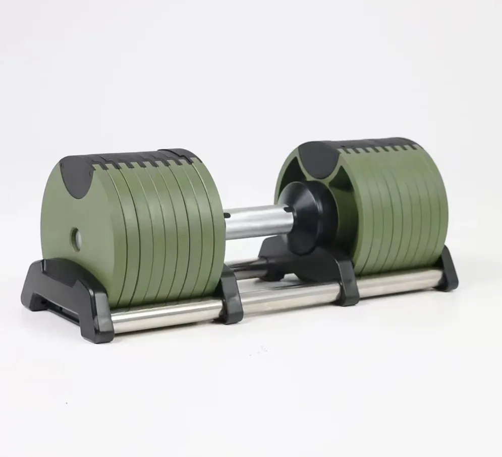 Gym Fitness 32kg Adjustable Dumbbell Set 2KG increment