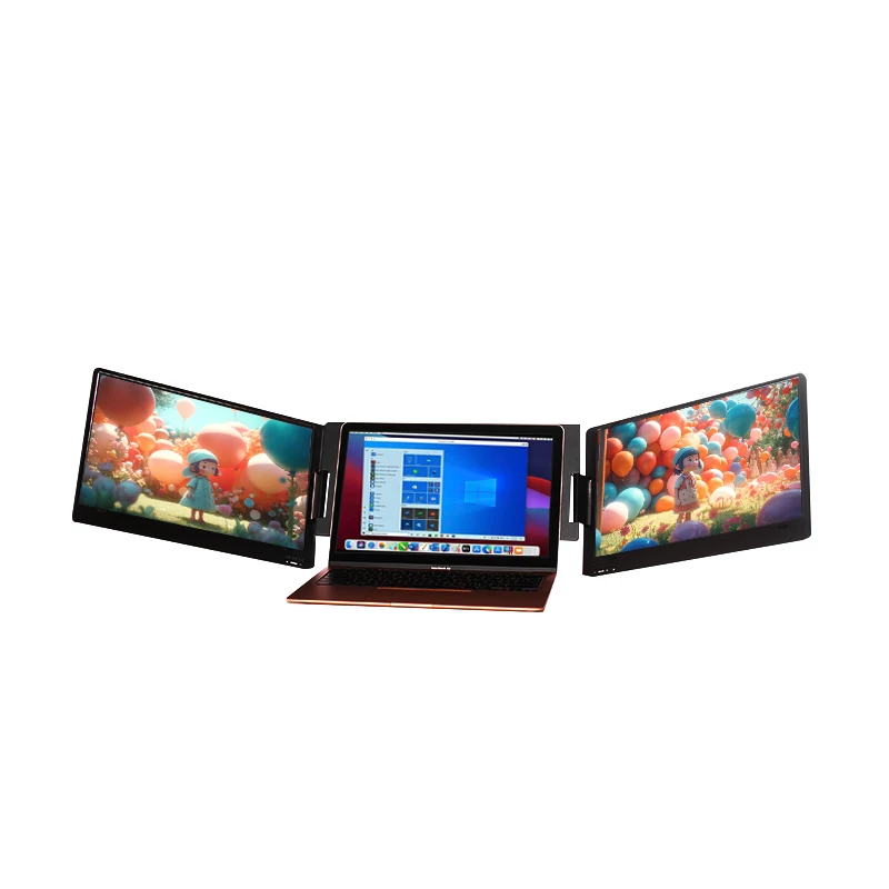 

Удлинитель ноутбука HDR Экран Дисплей Двойной портативный монитор 14-дюймовый тройной монитор для ноутбука Портативный монитор для ноутбука