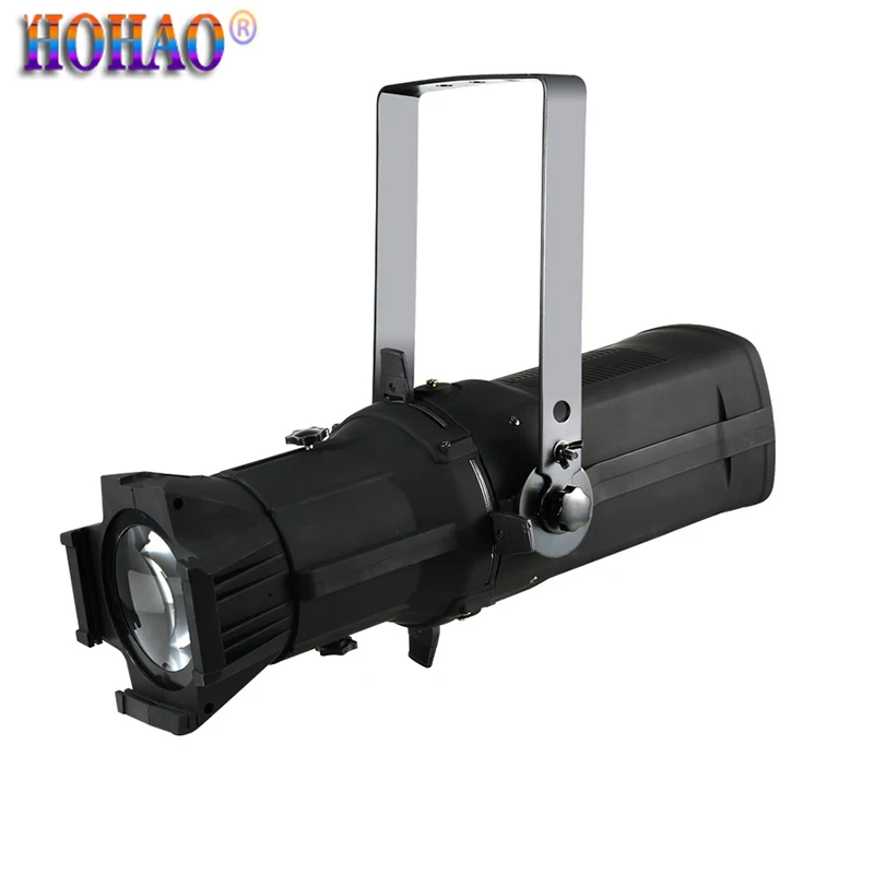 

Film Theater Stage Light Multifunctional 200w Cob Imaging Face Lamp Cutting Lighting 15-60 Degrees Linear Manual Zoom HOHAO