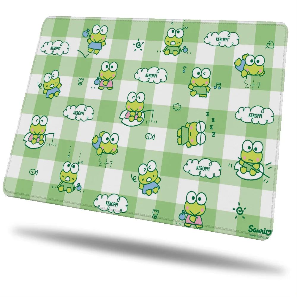 Gaming Mouse Mat Keroppi Small Custom Mouse Pad Anime Pc Gamer Accessories Mousepad Company Game Mats Desk Accessory Mause Table