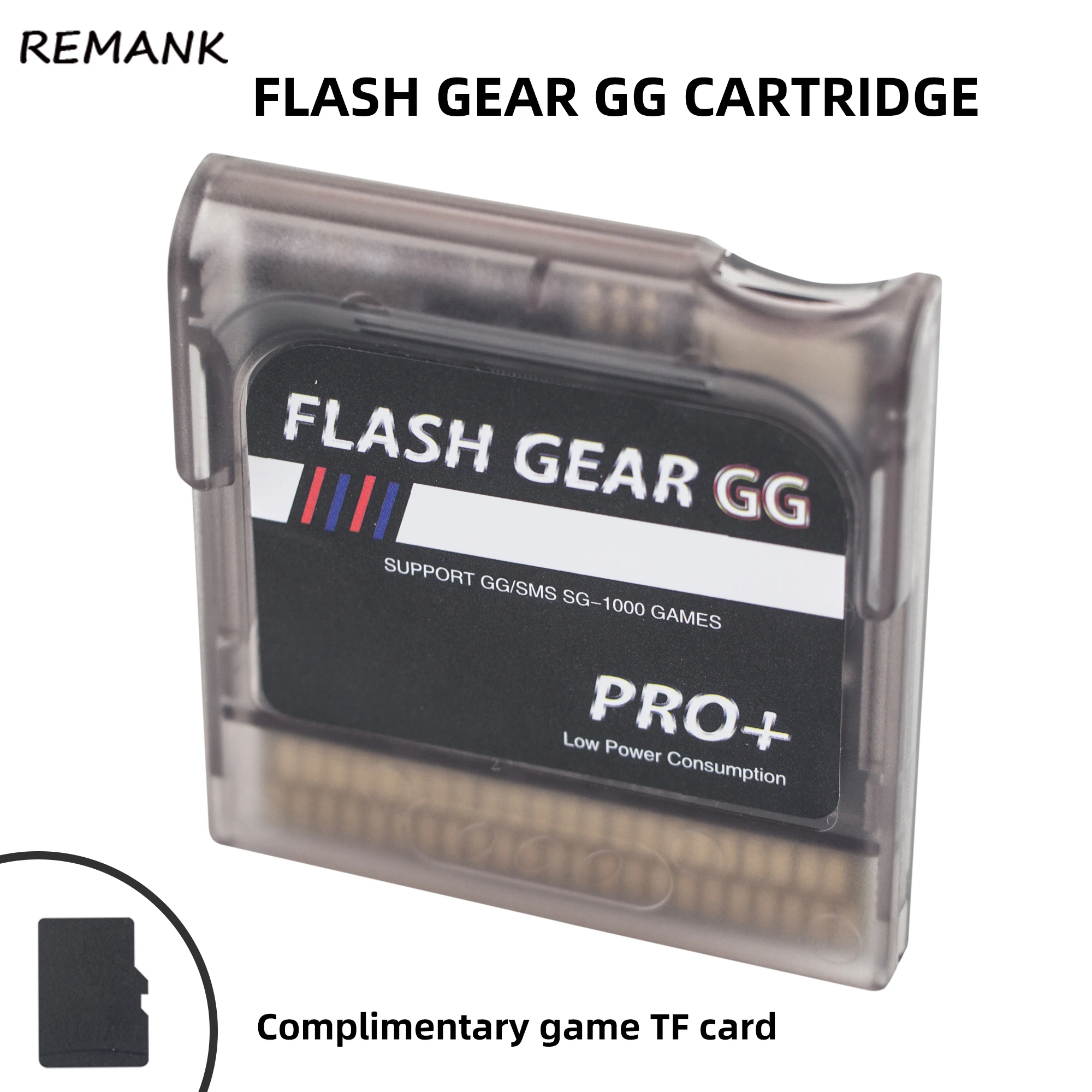 Flash Gear GG Game Gear Game Gear Cartridge for Sega GG Game Gear Console GBA GBC Game Cartridge with TF Card 600 in 1