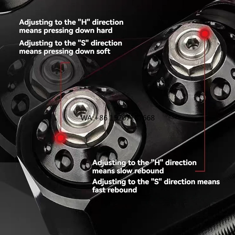 

BZUK JP015pro New Inverted Front Shock Absorber with 33 Core Installation Hole Spacing of 410mm
