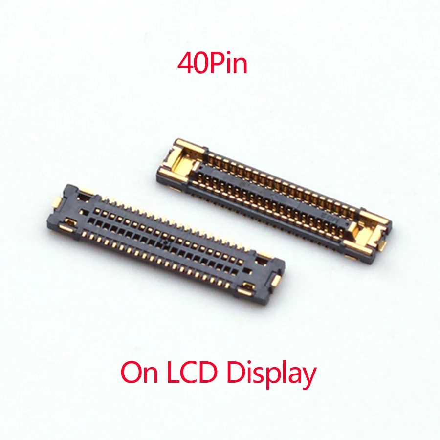 5 قطعة 40pin Lcd FPC موصل لسامسونج غالاكسي A50s A507F A507 A5070 عرض شاشة التوصيل على اللوحة الأم 34pin