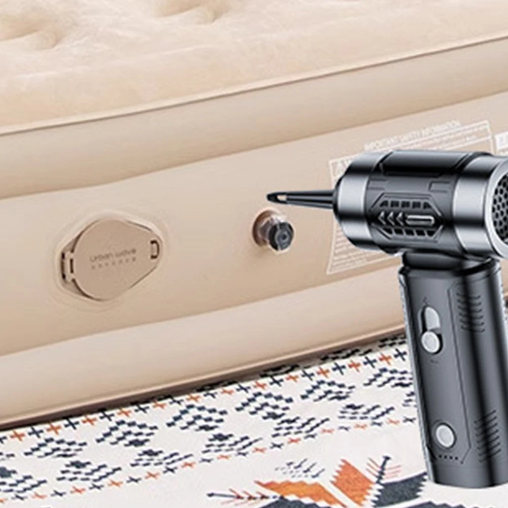 

Мини Violent Turbo Fan 100000RPM Turbo Violent Fan 4500Pa Электрический пылесос Ручной пылесос для кемпинга на открытом воздухе