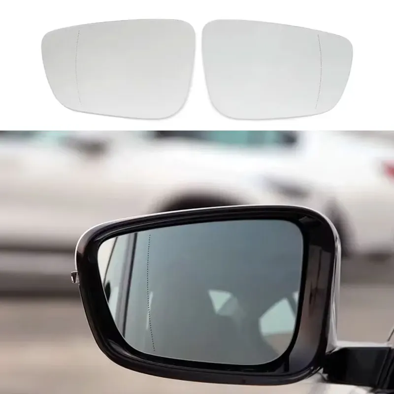 

For BMW 3 5 7 Series G20 G21 G30 G31 G32 G38 G11 G12 Left Right Heated Blind Spot Warning Wing Rear Mirror Glass