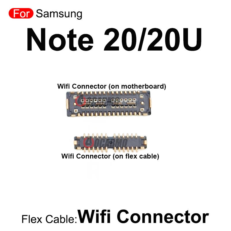 Wifi Signal Antenna Connector Motherboard FPC Plug Main Board Flex Cable Connector For Samsung Galaxy Note 20 Ultra 20u