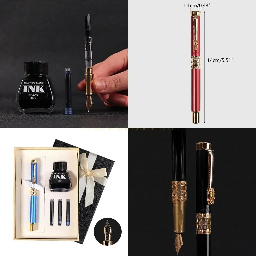 

Премиум фирменная ручка каллиграфия набор для ручки для w/ refill чернила сак -сак -чернила.