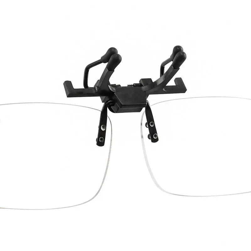 Flip Up Down Clip Lesebrille Ultraleicht mit Clip Anti-Blau-Lupe Randlose optische Linsen Presbyopie-Brille – Detail 6