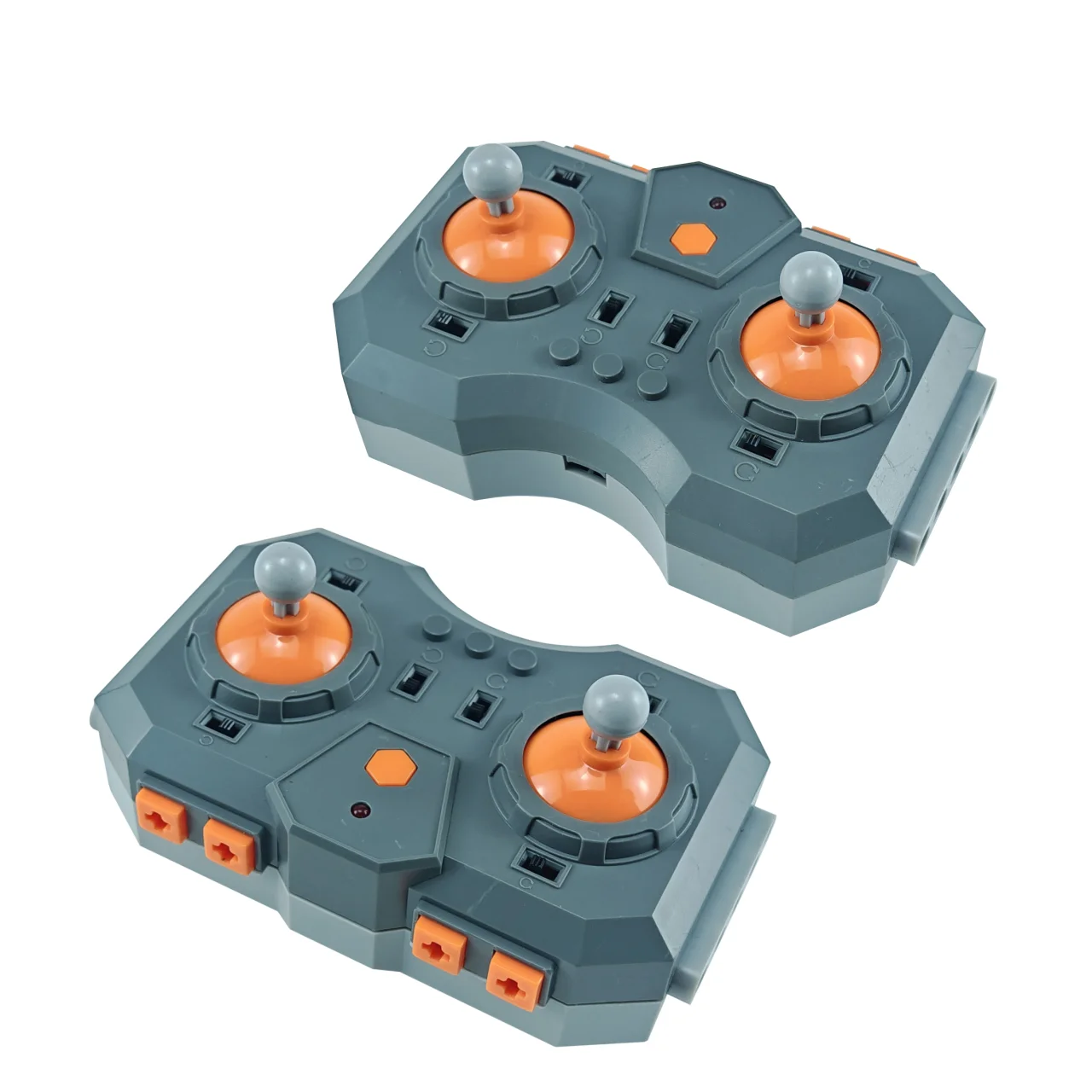 Bloques de construcción MOC, Kit RC inteligente de 8 canales, caja de batería de litio de 6V, sistema de Control por aplicación Bluetooth para proyectos de bloques DIY