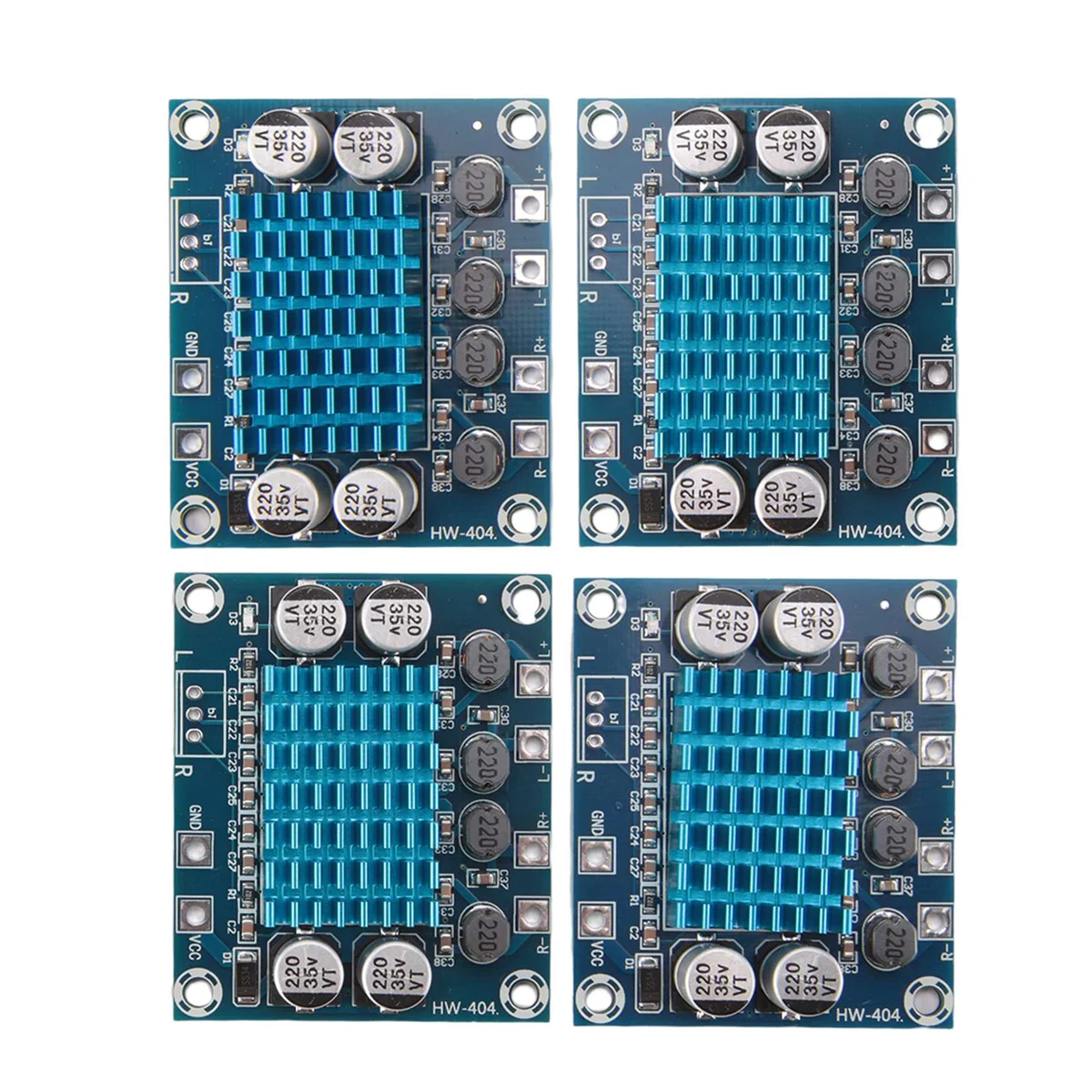 T85C 4Pcs TPA3110 XH-A232 30W+30W 2.0 Channel Digital Stereo Audio Power Amplifier Board DC 8-26V 3A