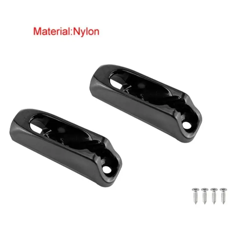 652F Nylon Clams Cleat Cord Tensioner Runner Boat Jams Cleat -Locking Rope Canoeing Kayaks Surfing Marine Accessories view 3