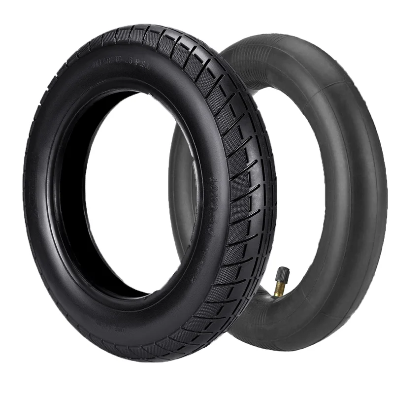 Scooter Tire 10 Inch Rubber Tire Camera for Xiaomi M365 1S Pro Pro2 Mi 3 Electric Scooter Reinforced Stable-Proof Outer Tyre