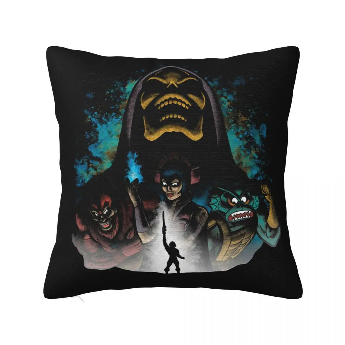 VILLAINS OF ETERNIA Polyester Cushion Cover He-Man The Master Of The Universe Livingroom Office Decorative Soft Throw Pillowcase