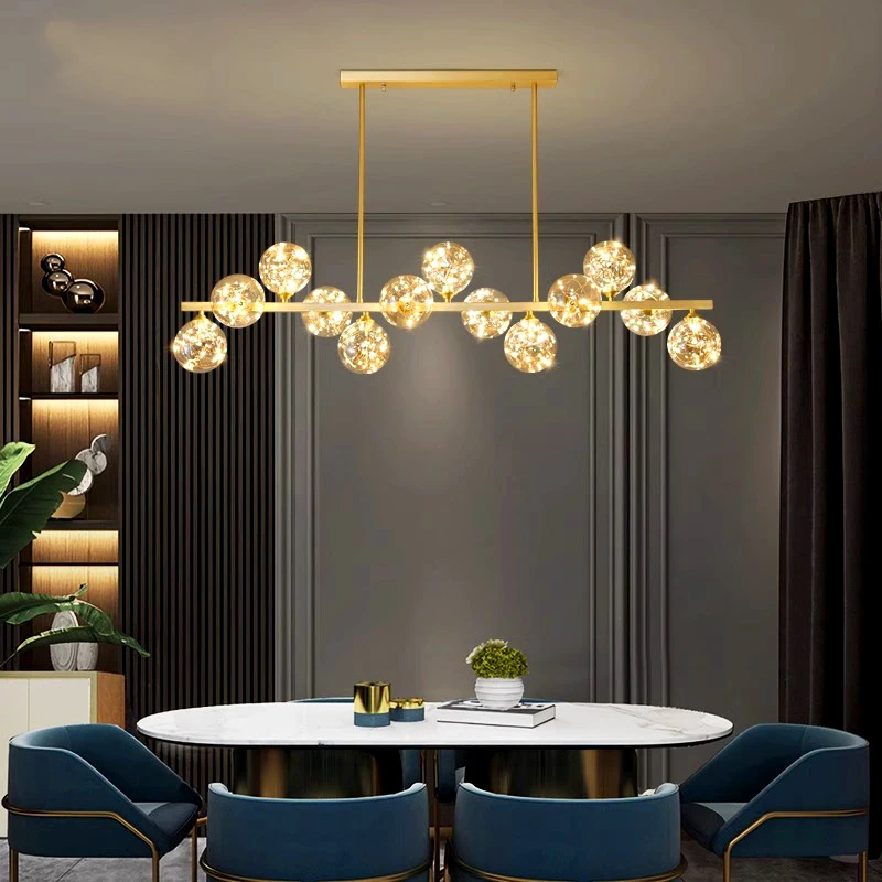 Modern dine dining room Pendant lights indoor lighting Ceiling lamp hanging light led Chandeliers for living room indoor lightin