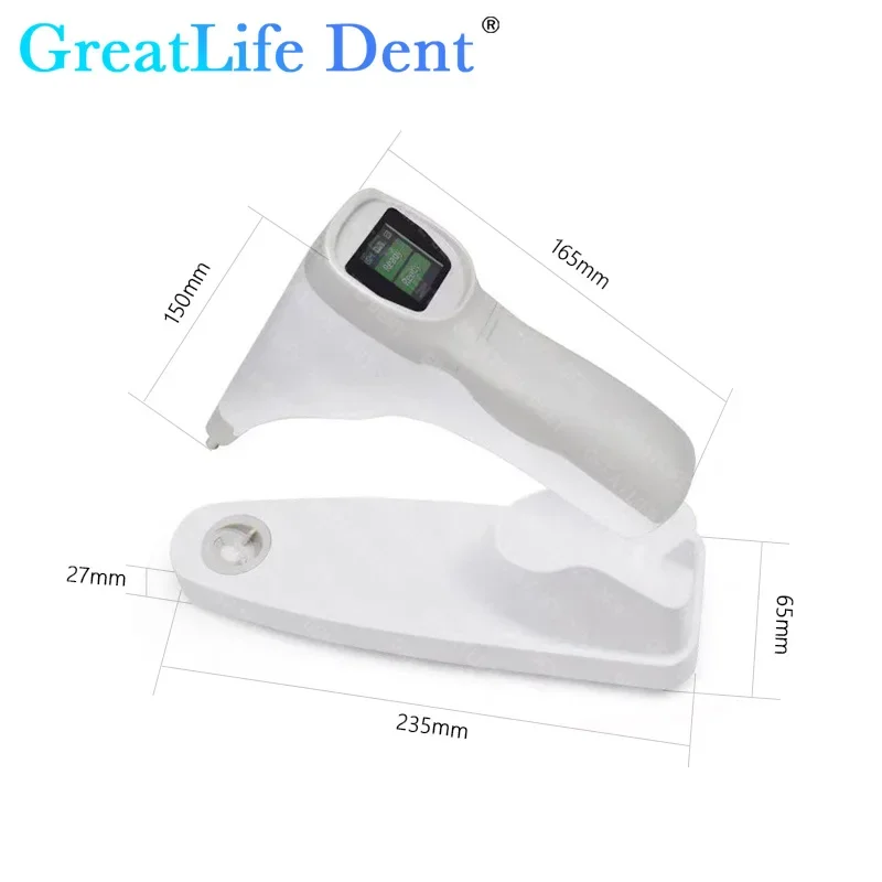 Greatlife บุ๋มมืออาชีพคลาสสิกอิเล็กทรอนิกส์อัตโนมัติสีฟอกสีฟันหลายสีคู่มือเฉดสีฟอกสีฟัน