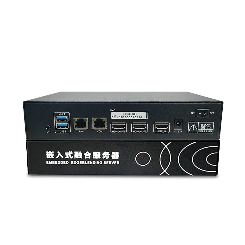 

2025 Distributed Panorama Edge Blending Warping System For Projector With Video Player All in one Hologram Projector - 2 Channel
