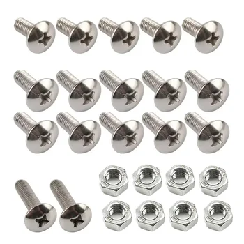 Kit de instalação de porca de parafuso de pára-choque de 25 peças para Yamaha Banshee 350 1987-2006