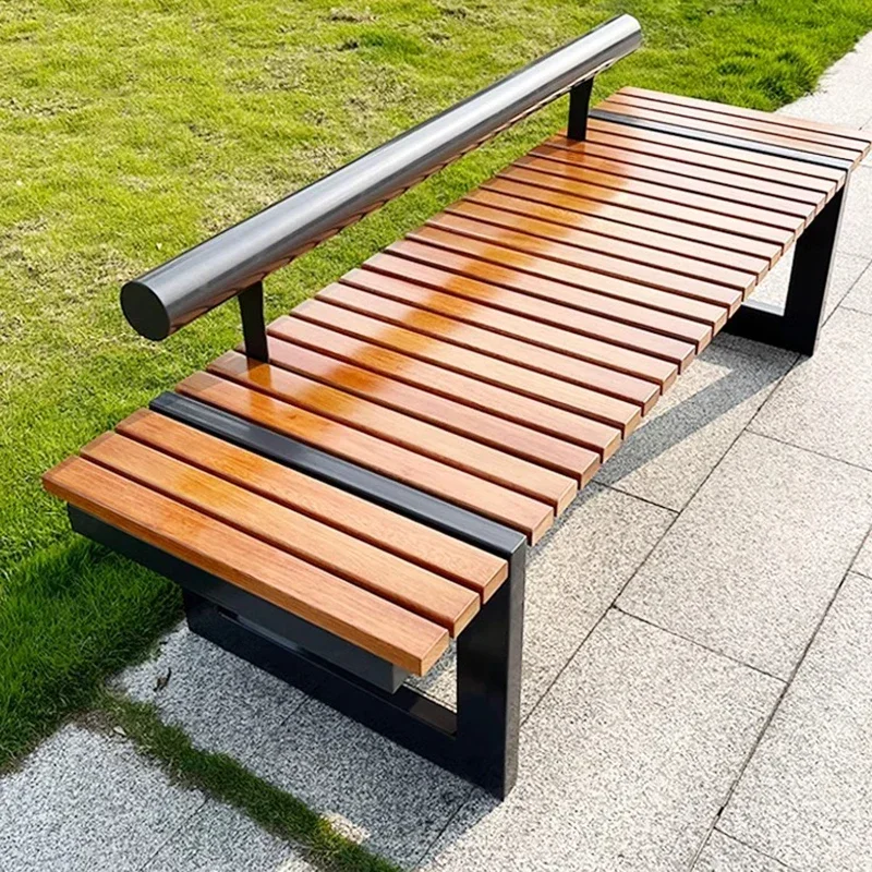 

For Bench Park Lounge Waterproof Design Garden Chairs Comfortable Nordic Mueble Para