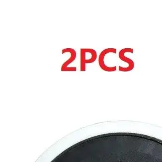For Bosch GEX125-1AE PEX220A Backing Pad 125mm 8 Hole Sanding Disc Rubber Base Plate Sander Accessory Black White 2pcs Tool