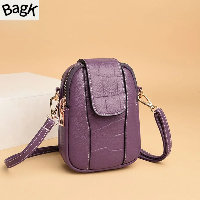 Boyatu 2024 new versatile mini fashionable and simple women's mobile phone crossbody bag_voghion.com