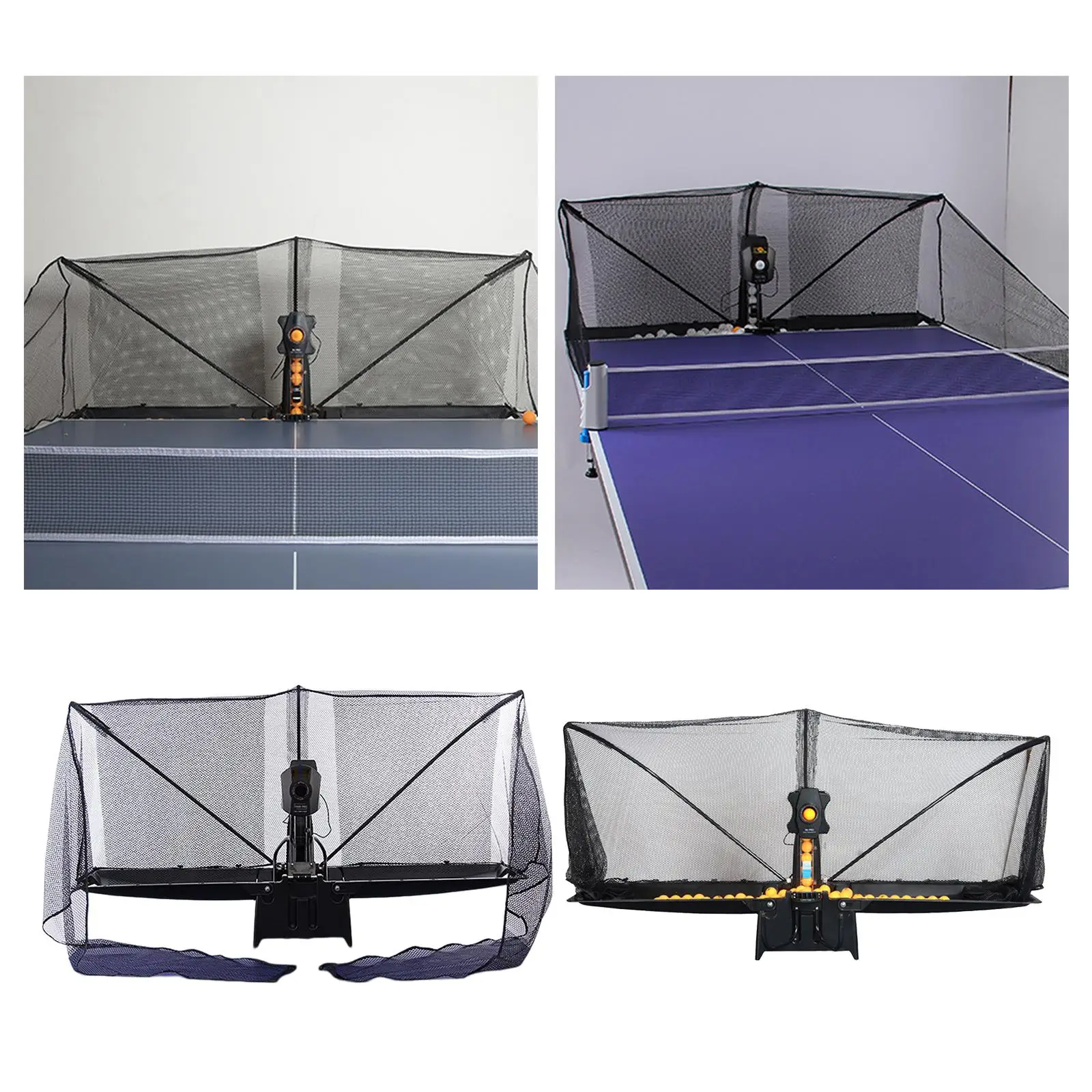 Pingpongbal Automatische machine Tafeltennisrobot met net voor pongliefhebbers