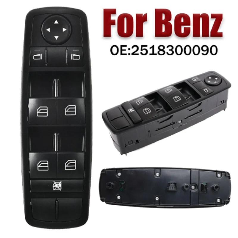 

A+ ABS Car Window Control Switch 2518300090 For Benz ML Class W164 ML320 ML350 AMG