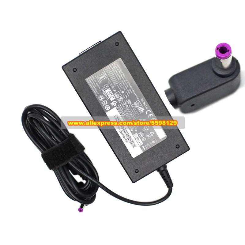 Genuine Liteon PA-1121-26 AC Adapter 19.5V 6.15A Charger for Machenike T58 SERIES Laptop Power Supply 5.5*2.5mm