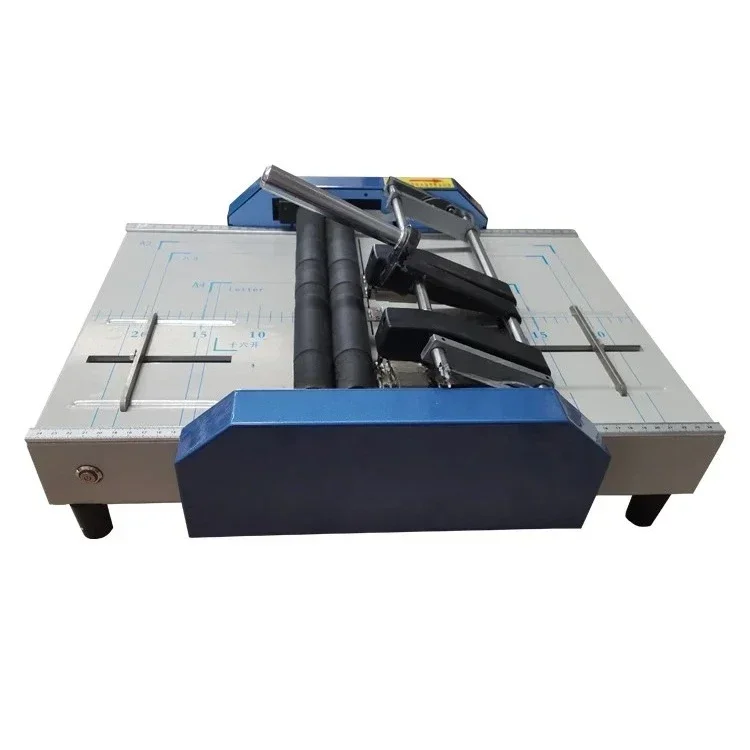

ZY-2 High Quality 3in1 Stapling And Folding Machine Booklet Paper Notebook Maker Machine For Government Files