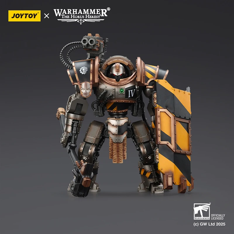 JOYTOY Warhammer The Horus Heresy 1/18 Iron Warriors Iron Circle Domitar-Ferrum Class Battle-automata Figura de Acción de Soldado